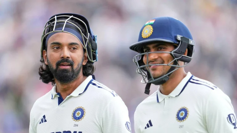 Gill, KL Rahul Shine with Tons as India Finish Day 1 on 368